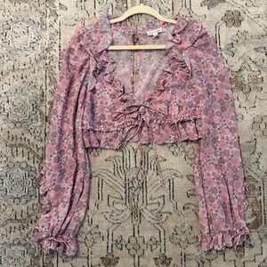 For Love and Lemons Simona Top